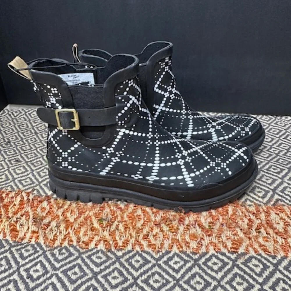 Western Chief Chelsea Rubber Boots Woman's Size 7 NWOT - Picture 9 of 13